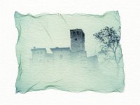 56 - SAVORGNAN CASTLE, ARTEGNA POLAROID EMULSION LIFT - CANDOLINI ANDREA - italy <div